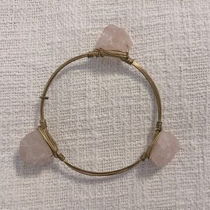 Bourbon & Bowties pink stone bracelet